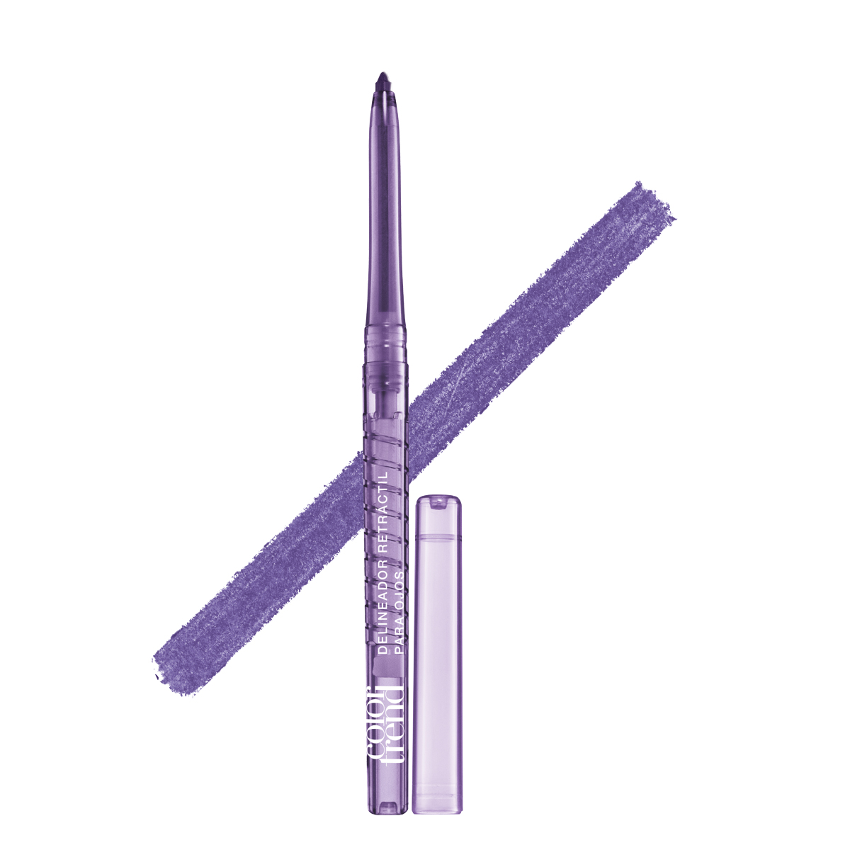 Delineador Retr&aacute;ctil para Ojos Violeta - Color Trend - 350 mg