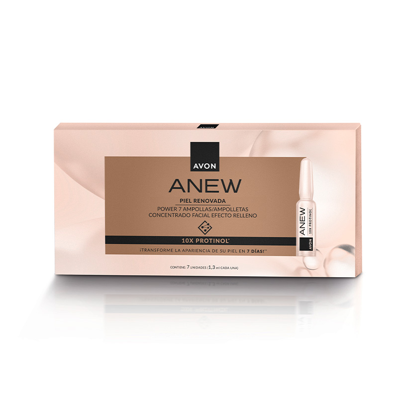Anew ampollas concentrado facial efecto relleno 7 unidades de 1,3 ml c/u