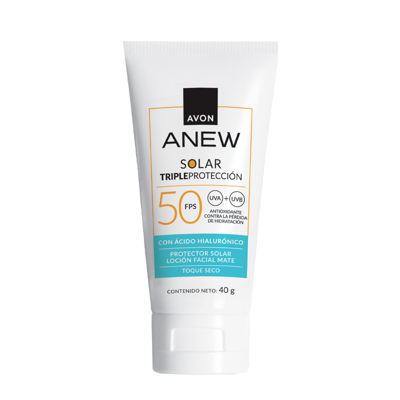 Anew Triple Protecci&oacute;n FPS 50 Protector Solar Loci&oacute;n Facial Mate 40 g