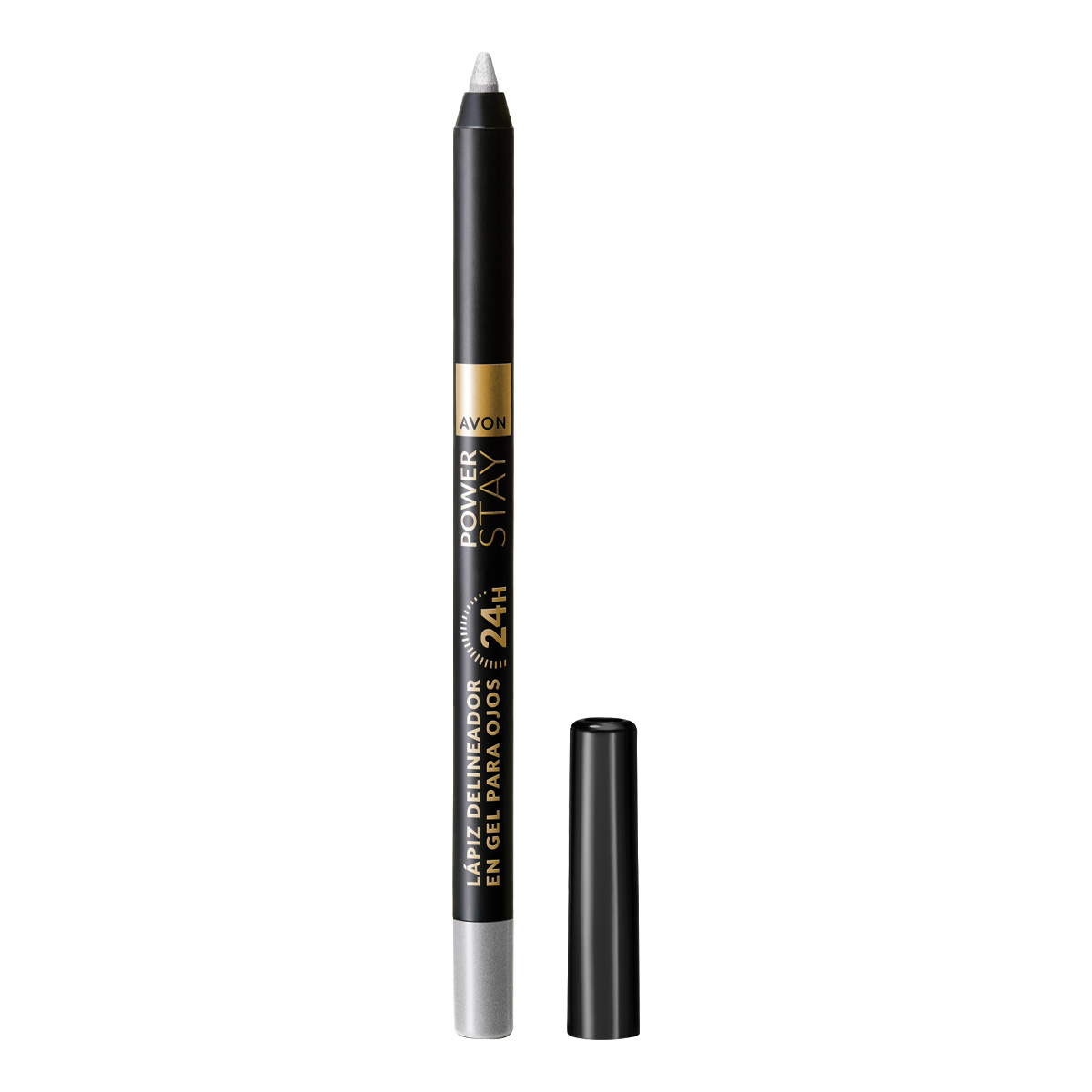 Delineador en Gel para Ojos Power Stay 24hs Silver Shimmer