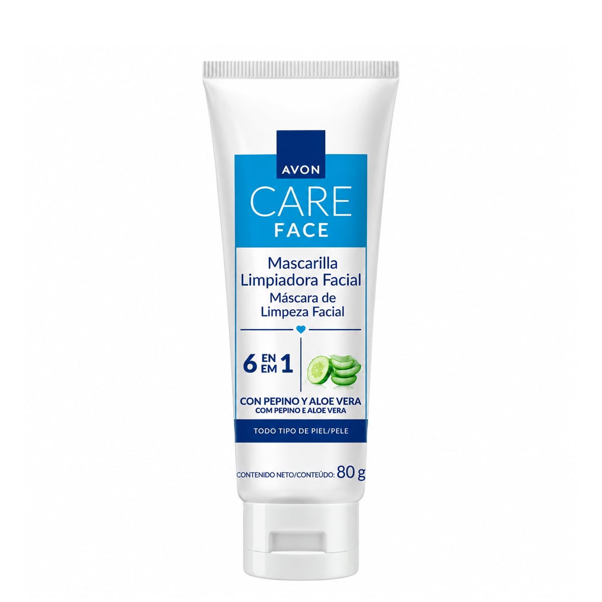 Mascarilla Limpiadora Facial 6 en 1 Avon Care  80g