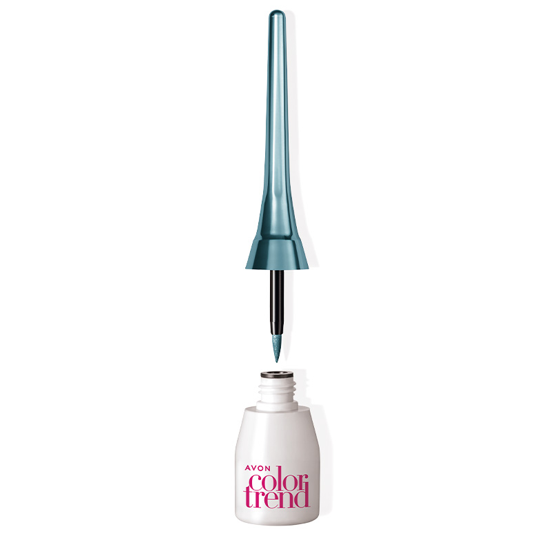 Delineador L&iacute;quido para Ojos Color Trend Celeste Metalico 3 ml