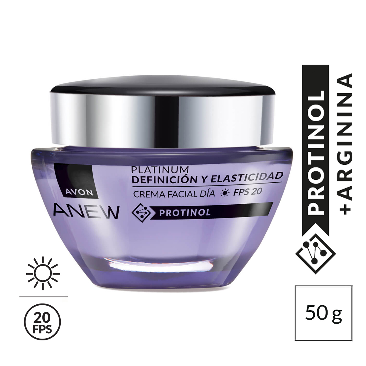Anew Crema Facial Platinum d&iacute;a 50 g