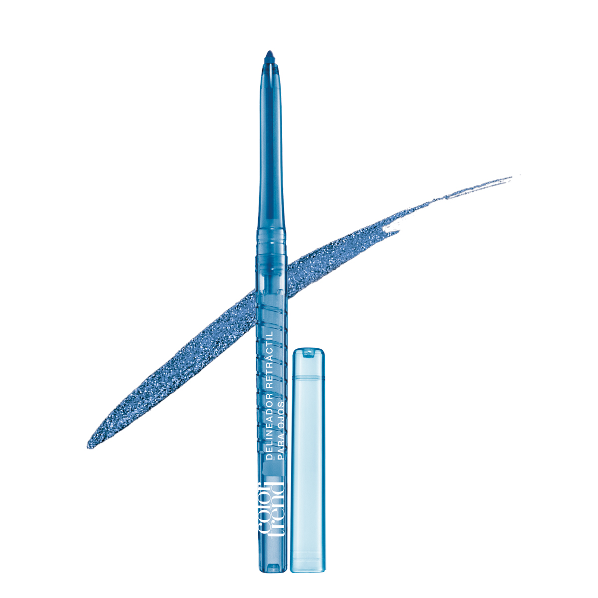 Delineador Retr&aacute;ctil para Ojos Azul - Color Trend - 350 mg