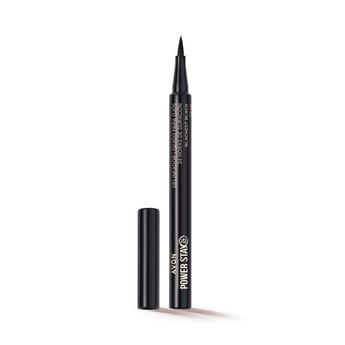 Delineador L&iacute;quido para Ojos -Blackest Black Power Stay 1,2 ml