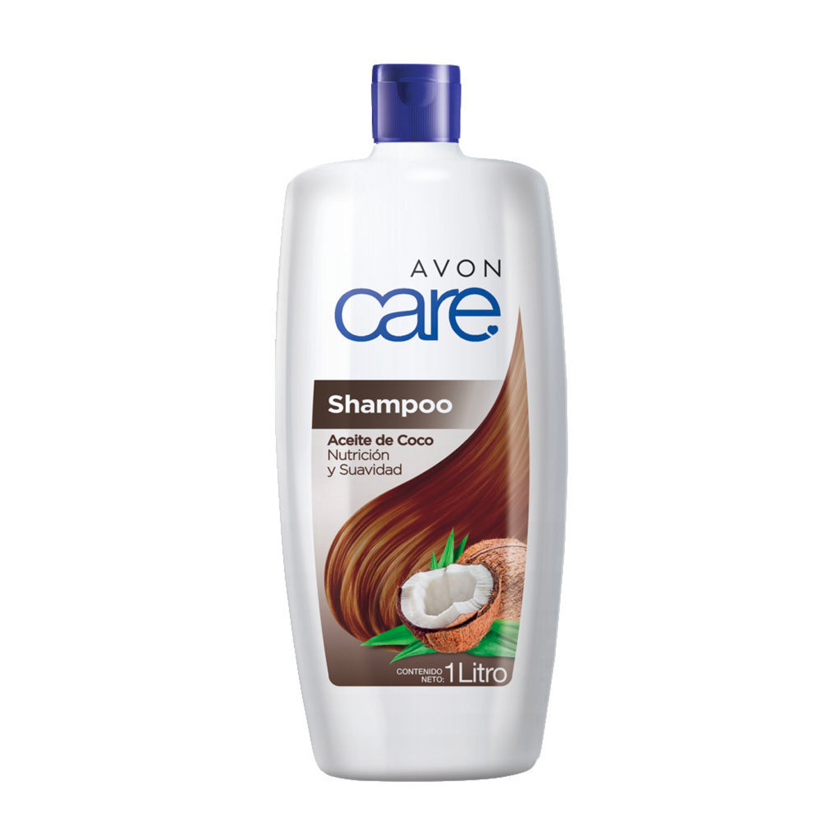 Shampoo Nutrici&oacute;n y Suavidad Avon Care Aceite de Coco 1l