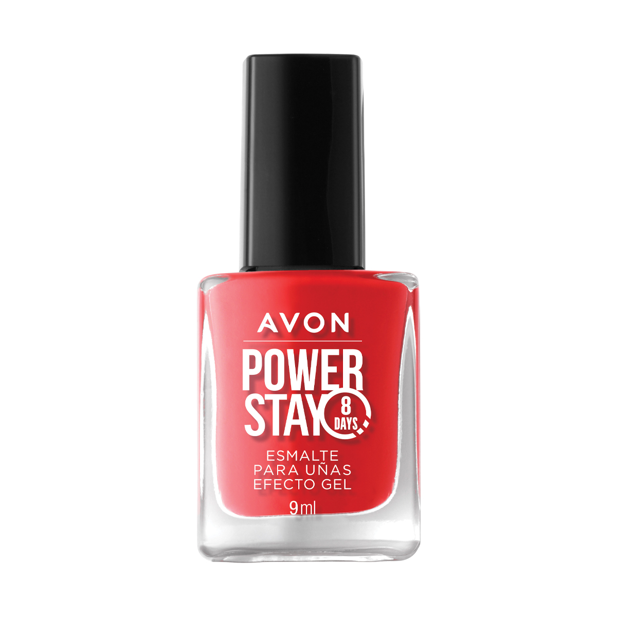 Esmalte para U&ntilde;as Efecto Gel Designer Red Power Stay