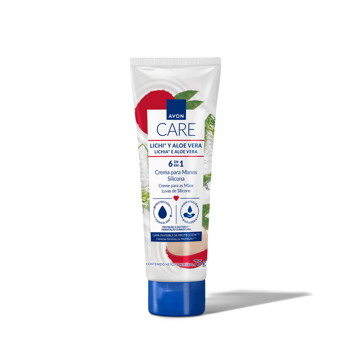 Crema Para Manos Lichi y Aloe Vera Avon Care 75g