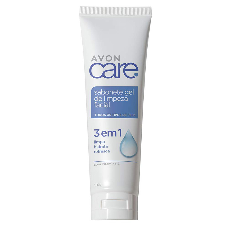 Sabonete Gel Avon Care Limpeza Facial 100g