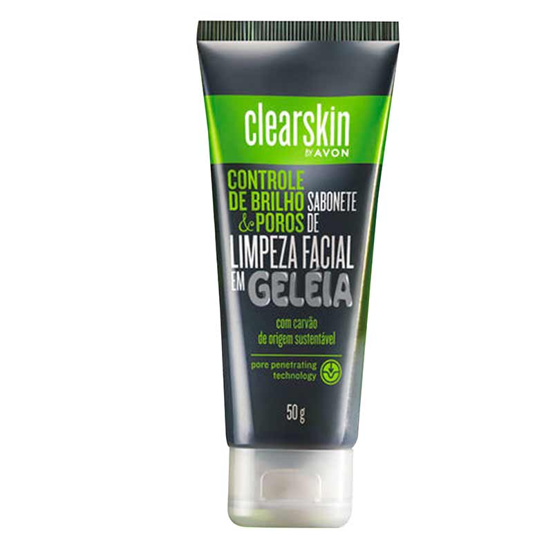 Avon Clearskin Sabonete De Limpeza Facial Em Geleia