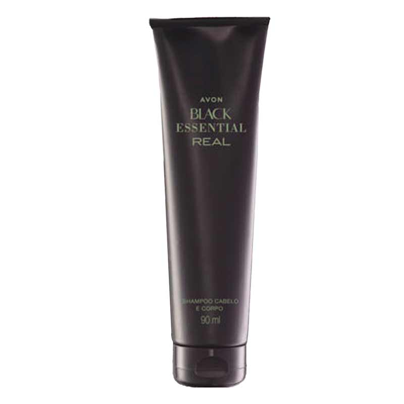 Black Essential Real Shampoo Cabelo e Corpo 90ml