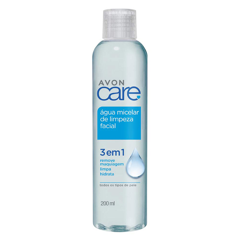 Agua Micelar 3 em 1 Avon Care Franchise 200ml