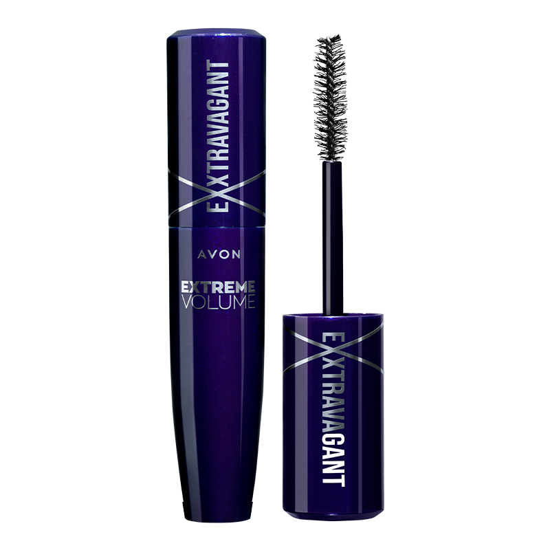 Mascara Para Cilios Avon Exxtravagant Preto 9,5 ml