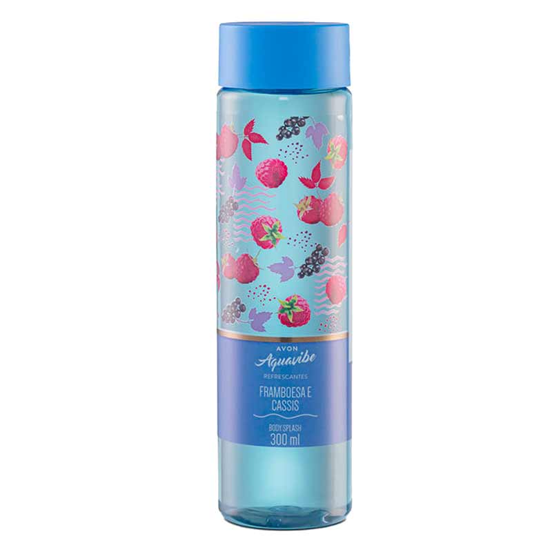 Aquavibe Framboesa e Cassis Body Splash 300ml