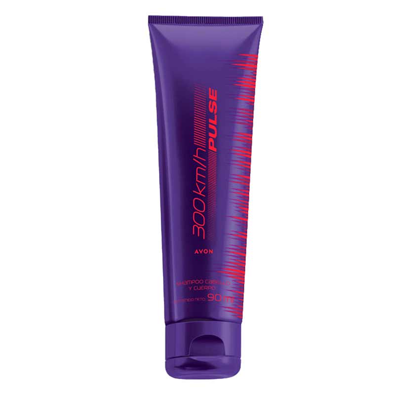 300Km/H Pulse Shampoo Cabelo e Corpo 90ml