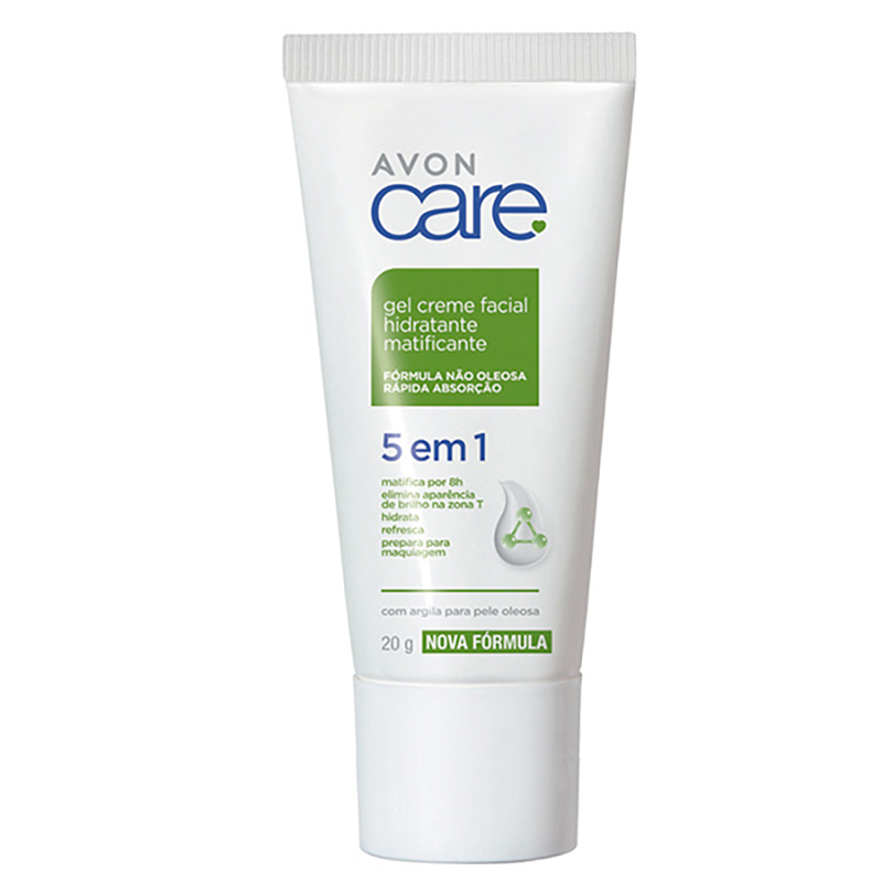 Gel Creme Facial Hidratante Matificante 20g