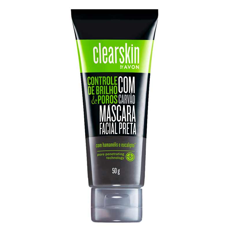 Clearskin Mascara Preta 50g