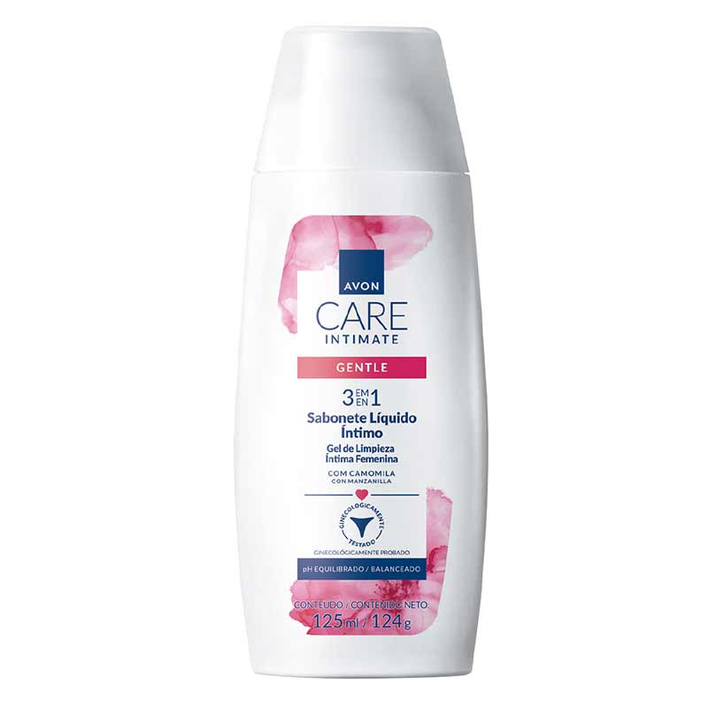 Avon Care Intimate Sabonete Liquido Intimo Gentle 125ml