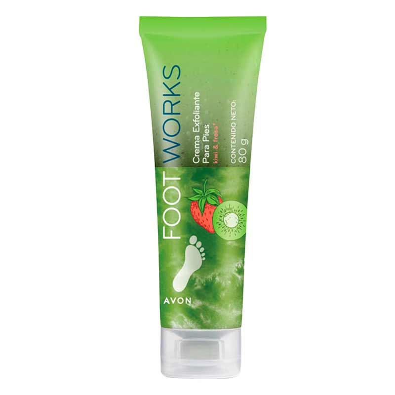 Creme Esfoliante Para Os Pes Com Kiwi* E Morango